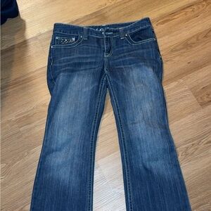 INC Dark Blue Boot Cut Jeans